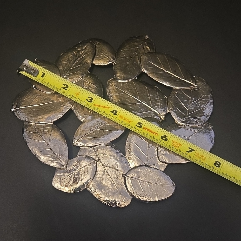 Michael Aram Silver Leaf Trivet - Picture 6 of 9